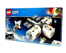 LEGO City 60227 Lunar Space Station NASA Space Rocket Astronauts Building Set 