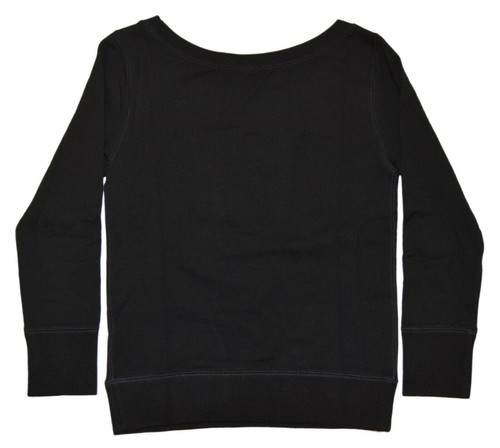 $245 Polo Ralph Lauren Teen Girls Women Big Pony Slim Fit Sweatshirt Black Small - Picture 3 of 4