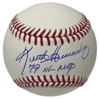 Keith Hernandez Signed Rawlings ROMLB Baseball w/ 79 NL MVP JSA COA