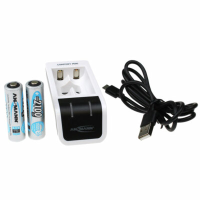 Ansmann 1001-0091-01 Comfort Mini Con 2x AA2100 Charger