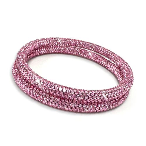 Jacqueline Kent Crystal Collection, Set of 2 Bangles - Picture 4 of 4