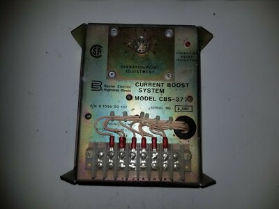 Basler Electric Current Boost System, Model CBS-377, 9-1096-00-102