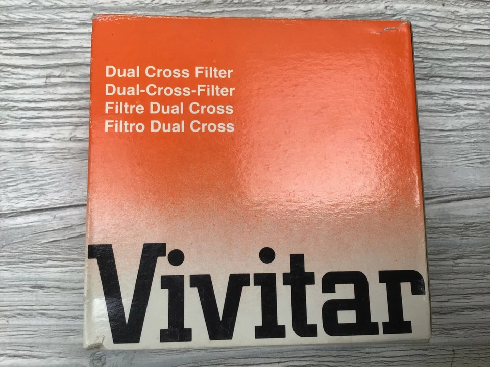 New Old Stock Vivitar Japan Dual Cross Camera Lens Filter - DCS 49mm - Image 4 of 4