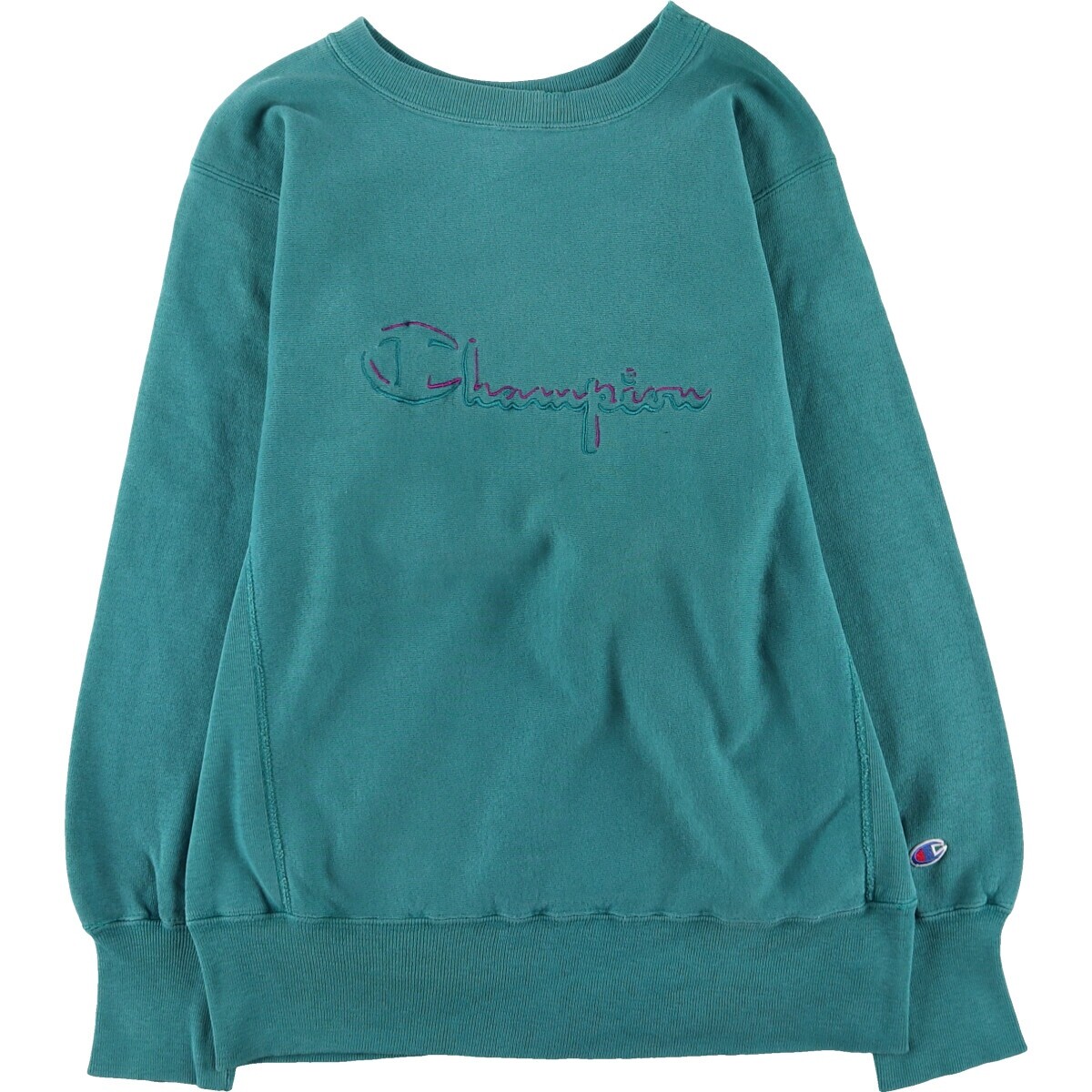 90'S Champion Reverse Weave Embroidered Tag Logo Sweatshirt