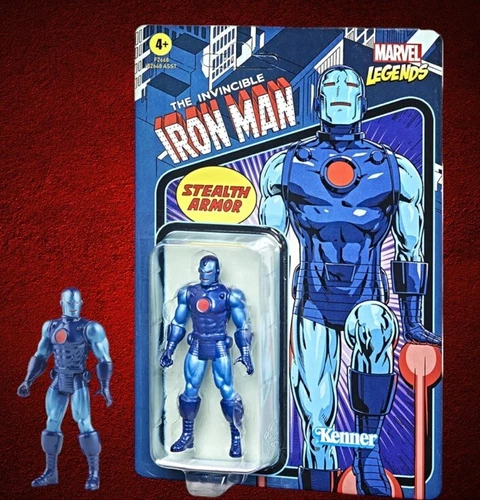 Figura de acción de juguete Hasbro Marvel Legends IRON MAN Retro 375 Collection 3,75 pulgadas