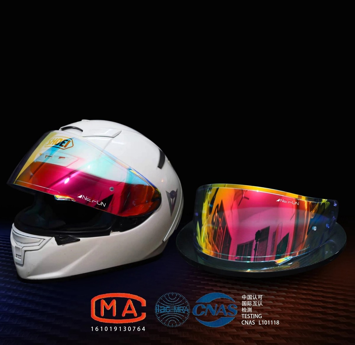 Visor CWR-1 Photochromic Shield Replacement For SHOEI Z7 CWRF