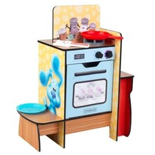 KidKraft CookingUp-Clues Wooden Play Kitchen with Handy Dandy Notebook Kids Gift