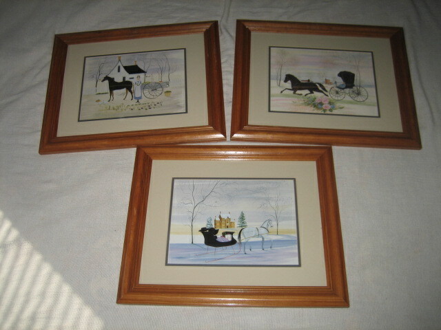 絵画+タペストリー Amish orig_doug-cosbie-oil-painting-
