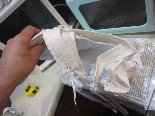 Corset Story CSFT042 White Overbust w/ Straps Size UK12 - Picture 6 of 24