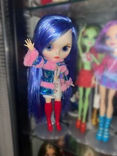 Takara 12" Neo Blythe Nude doll blue mixed hair matte face dudu mouth Joint body