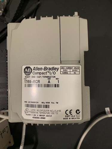 Allen Bradley 1769-L24ER-QB1B CompactLogix 750kB Controller Ser A 1.004 - Bild 4 von 5