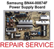 Mail-in Repair Service for Samsung BN44-00874F Power Supply Board