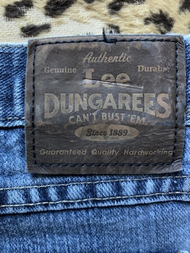 Shorts + size Authentic Lee Dungares Cut Off Grunge From USA stretch frayed hem - Picture 2 of 9