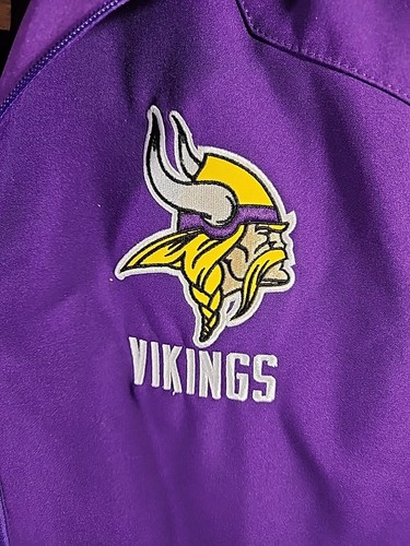 Minnesota Vikings NFL G-III Men's Lined Soft Shell Jacket Size Medium FREE SHIP - Picture 2 of 5