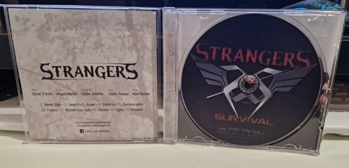 STRANGERS-SURVIVAL CD 2015 spanish hard rock-black rock-manzano - Imagen 3 de 3