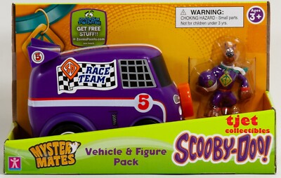 Scooby-Doo Mystery Mates Race Team Van & Scooby Set MIP 2010