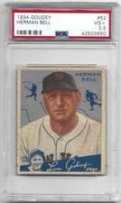 1934 Goudey Baseball Cards 64