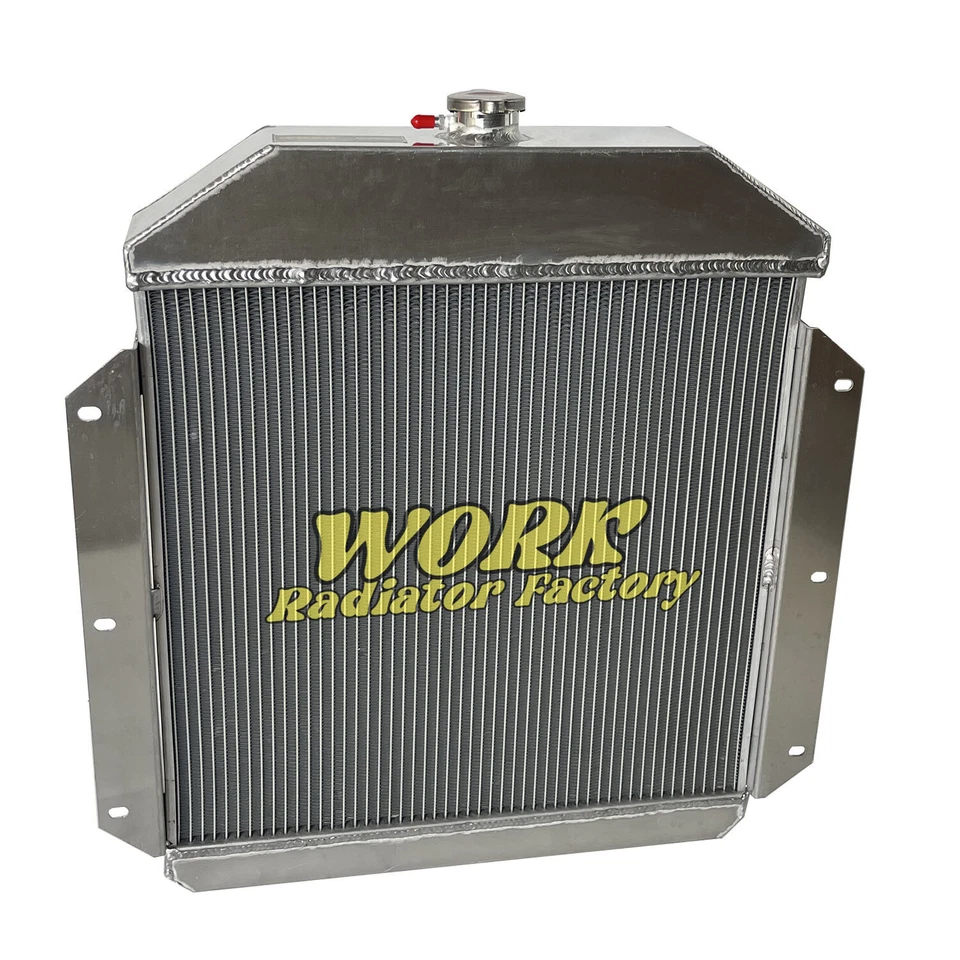 Radiador para autos Ford Country Squire 1949-1953 1952 sedán motor Chevy de 4,2 L Foto 2 de 4