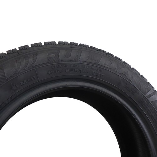 2 x FULDA 175/65 R14 82T Kristall Montero 3 Winterreifen 2015 7mm Wie Neu - Bild 4 von 7