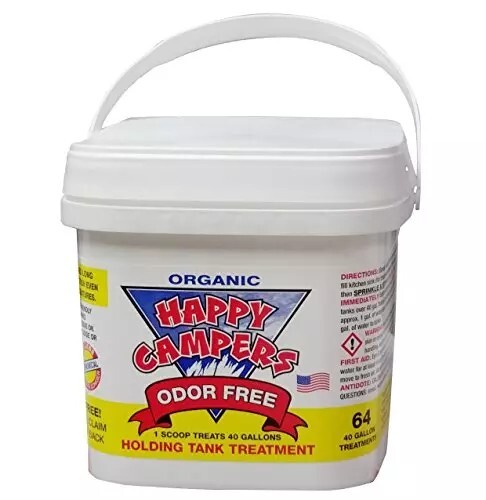 Happy Campers RV Holding Tank Treatment 64 Treatments CANNOT SHIP TO CA - Afbeelding 1 van 3