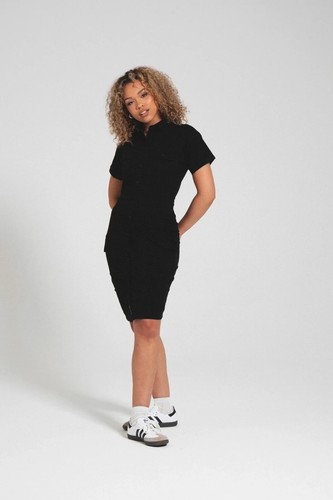Bench Womens Perse Dress - Black / UK 14 - Picture 5 of 5