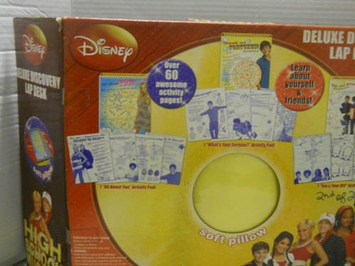 HIGH SCHOOL MUSICAL DELUXE DISCOVERY LAPDESK SOFT PILLOW, ART, DISNEY, TOYS - Picture 14 of 24