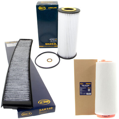 Inspektionspaket Filterset SCT für BMW 3er X3 318d 320d E46 115 116 PS 150 PS