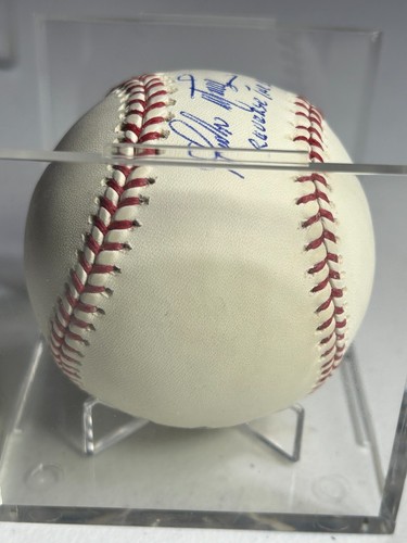 Pedro Martinez Signed Auto Rawlings MLB Baseball JSA COA "Reverse the Curse" - Picture 5 of 7