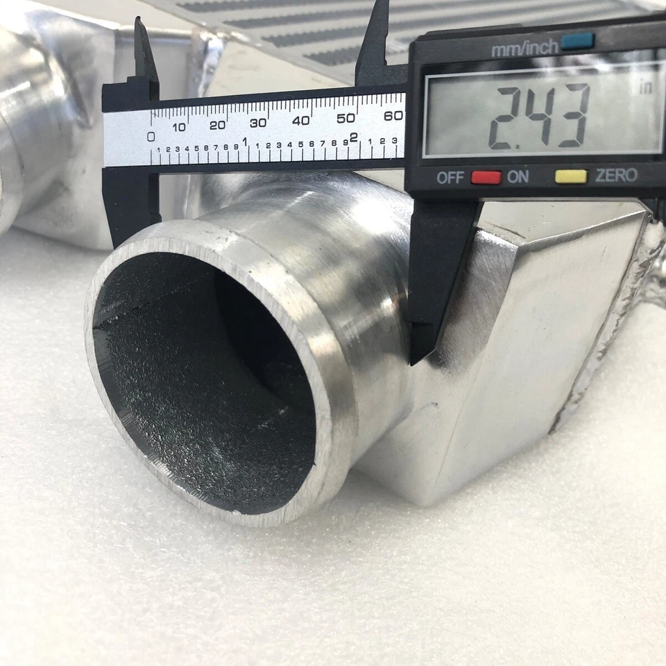 Intercooler universal de E&S de 2,5" de gran tamaño 25 x 13 x 3" un lado YCZ-036A Foto 3 de 4