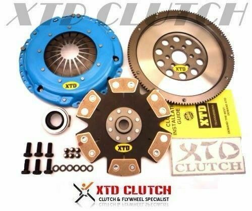 XTD STAGE 4 XXTREME CLUTCH + X-LITE FLYWHEEL KIT JETTA GOLF 1.8T 1.9L TDI 2800LB - Picture 1 of 1