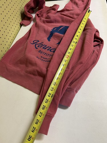 New Kennebunk Outfitters Comfort Colors Nantucket Red Hoodie Sweatshirt Small S - Picture 7 of 11