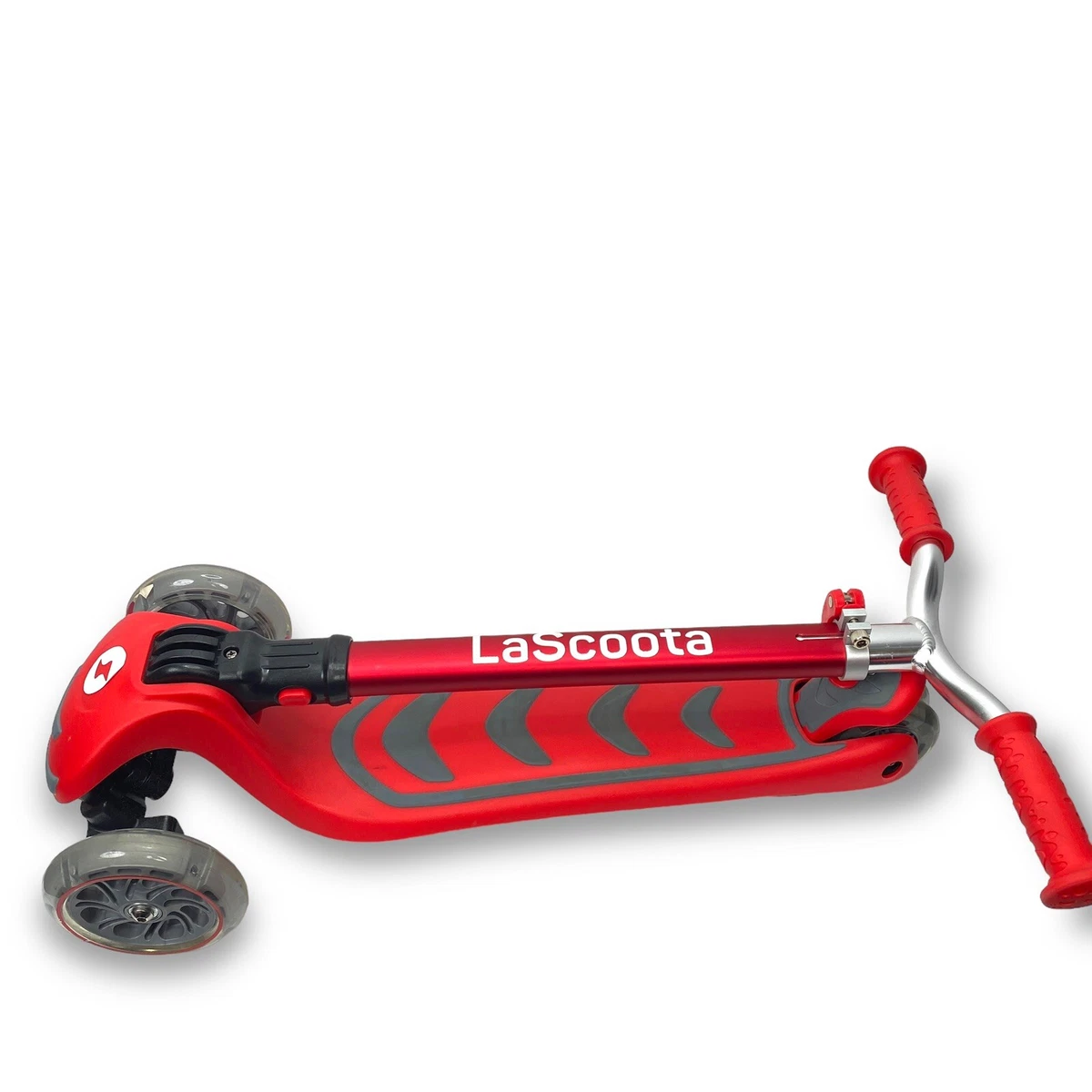 LaScoota 2 in 1 Kids Kick Scooter Adjustable Height Handlebars As
