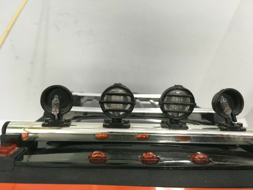 H2 HUMMER Crawler Body 18" Inch - Mattracks RADIO SHACK RC 1:8 SCX10 Hard Body - Picture 12 of 12