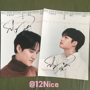 EXO D.O パーティトレカK-POP グッズセット サイン入り写真付き D.O Kyungsoo | eBay