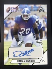 DARIAN KINNARD 2021 Pro Set College Football AUTO Autograph Kentucky