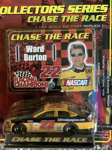 Racing Champions Ward Burton Chase the race #22 CAT 1/64 Nascar - Picture 2 of 3
