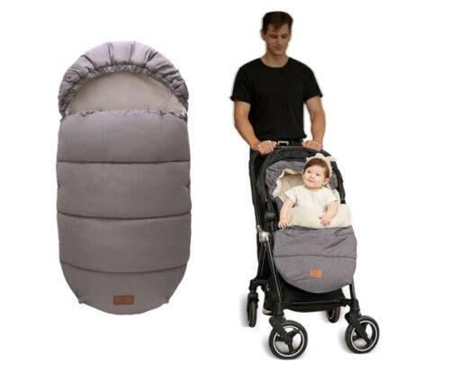 NEW! Universal Baby Bunting Bag, Stroller Footmuff , Winter Outdoor Stroller - Afbeelding 1 van 6