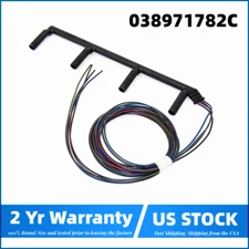 038971782C For VW Beetle Jetta Golf L4 1.9L Left Diesel Glow Plug Wiring Harness