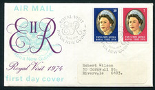 PNG - 1974 Royal Visit of Queen Elizabeth II in Papua New Guinea FDC