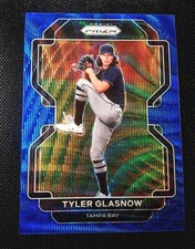 2022 Panini Prizm - Tyler Glasnow #78 Blue Wave Prizm /60