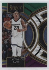 2023 Panini Select Premier Level Green White Purple Prizm Desmond Bane #162 2x9