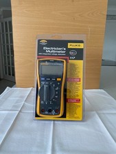  new fluke multifunction tester 117 true RMS volt alert &test leads original pak