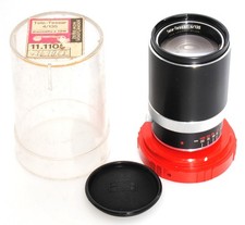  Carl Zeiss Tele-Tessar 4/135mm f. Contaflex w/ plastic case