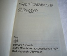 Manstein - Verlorene Siege - Erinnerungen 193...