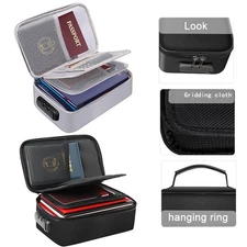 Premium Document Protection Bag Fireproof Water-Resistant Storage Case