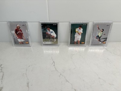 NetPro Elite Rafael Nadal 2003 Rookie Event Edition Vintage Tennis Card Lot (4)