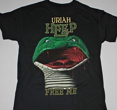 Uriah Heep Free T-shirt Black Cotton Unisex All Sizes S-5Xl X136