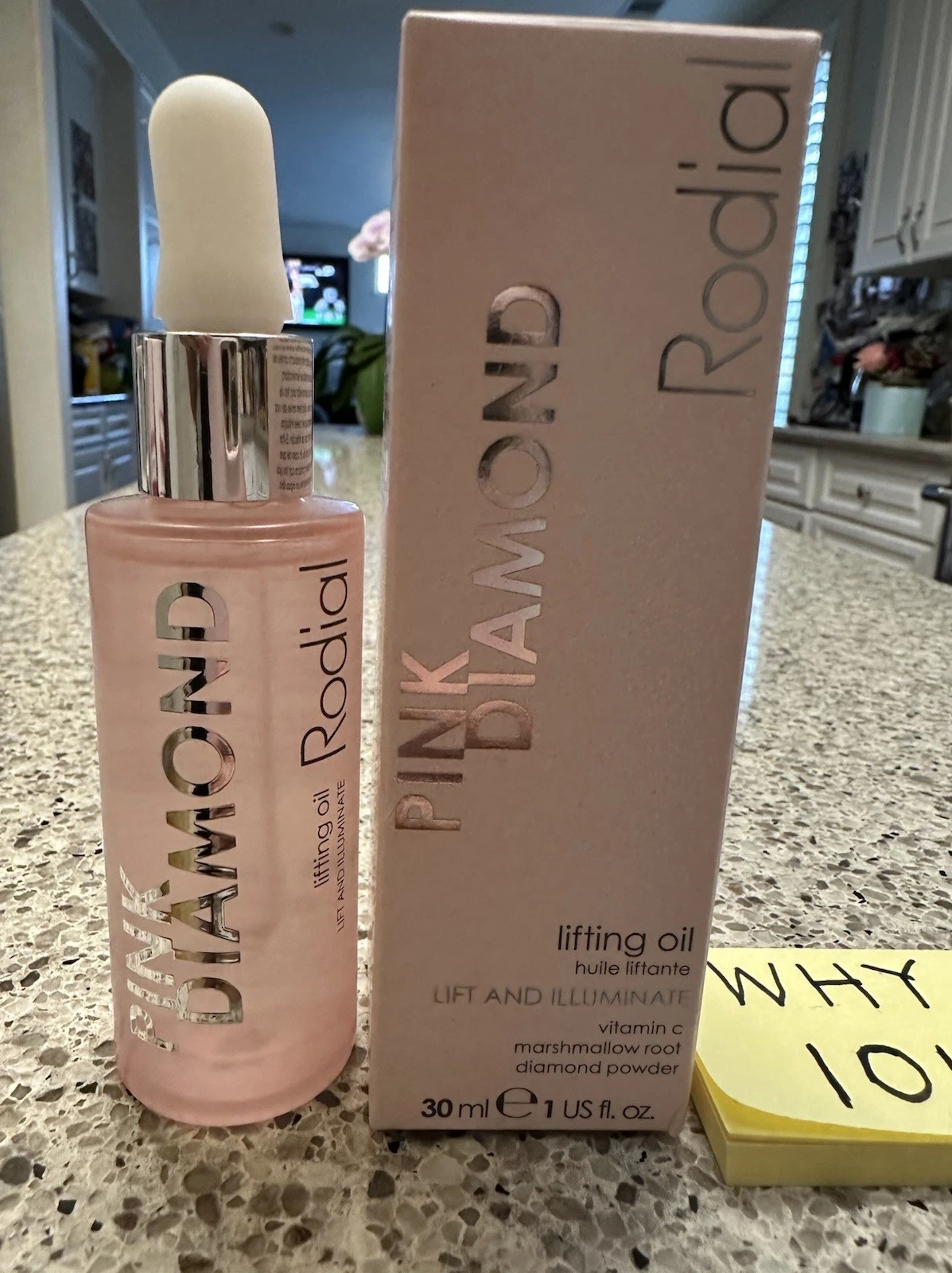 RODIAL Pink Diamond Lifting Oil Vit C 1oz/30mL FULL SZ SEALED BOX $ 95