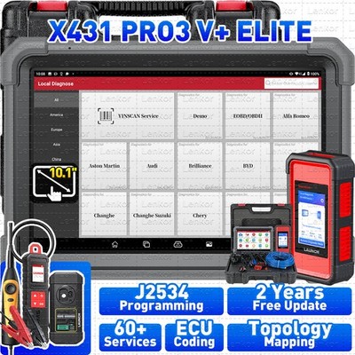 2026 LAUNCH X431 PRO3S+ Elite PRO5 Car Diagnostic Scanner Programming ECU Coding