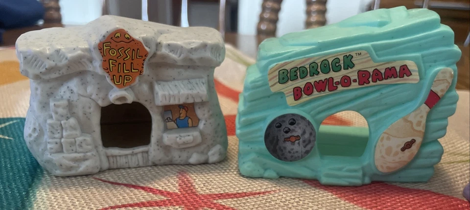 Figuras/casas/coche de colección Picapiedra juguetes años 90 Hanna Barbera algunos McDonald's Foto 3 de 4